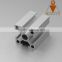 Shanghai factory price per kg !!! CNC aluminium profile T-slot 20x20