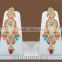 BOLLYWOOD WEDDING ASHWAIRIYA DAZZLING COMPLETE BRIDAL JEWELRY SET E24