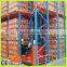 magazzino di stoccaggio scaffalatura, contenitori legna da ardere, drive-in rack forklift