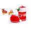 Christmas Decorations Red Flocking Boots S-M-L Xmas Accessories Candy Stockings Holder Novelty Gift Bags for Home Party Use YA