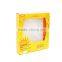 Plastic window paper box small gift packing box