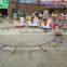 Popular kids and adults amusement outdoor electric train ride in China