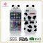 Four color cute cow silicone mobile phone pocket phone case