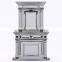 High Density Housing Architecture Antique Fireplace Mantles