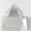 regional feature europe and antique imitation style clear glass pyramid