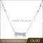 OUXI 2016 top quality fashion design AAA zircon women accessories a necklace 11163-2