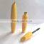 black plastic empty mascara tube