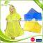 Creative fashion extra large cheap disposable rain poncho with hood