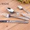 New style single cheap stainless steel cutlery set
