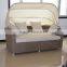 Leisure Rattan Garden Day Bed Furniture Set Sun lounges