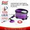 China BSCI ISO hand press 360 spin tornado mop with bucket