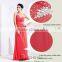 Sweetheart Ruffle Beaded One-shoulder Chiffon Ladies Party Wear Gown