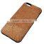 2016 new arrival wood cork case for cell phone cover leather for iphone 6