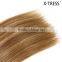 Fashion brown color p6/613 100% Unprocessed Virgin Brazilian Hair Extension