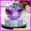 Fashionable Apple Shaped Glass Perfume Bottle