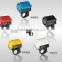 colorfull Electric Bell For Bicycle plastic bell bicycle electronic bell