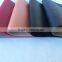Embossed litchi synthetic PVC leather high quaker imitation leather for car seat faux leatherlity thic