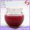 high transparency clear cheap glass candle jar or candle holder