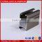 Anodize black Square T3-T8 Aluminium profiles to make doors and windows