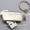 High quality swivel metal usb flash drive with custom logo with 2GB,4GB,8GB