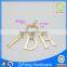 Q-3319 custom metal tag shineing gold color