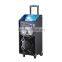 rechargeable amplifier speaker with trolley
