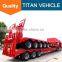 Titan heavy duty utility 48ft 53ft step deck trailer / low loader trailer / drop deck truck trailer