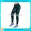 Women's Printed High Waist Fitness Yoga Stretch Spandex Sport Ninth Pants