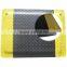 Black yellow rubber esd floor mat