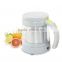 USB Powered Rechargeable Coffee Tea Cup Mug Warmer Automatic Stirring white mug