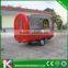 Fiberglass Mould Mobile Food Vending Carts With Wheels