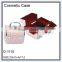 3pcs sets yellow transparent acylic cosmetic case