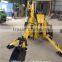Factory price good performance gas powered gasoline engine backhoe