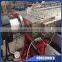 WPC pvc pe profile extrusion line/wpc pvc pe plastic door profile frame extrusion price