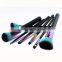 Private Label  Best Sellers 7Pcs Go Pro Shiny Makeup Brush Set