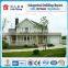 High quality beautiful luxury prefab garden studio/steel structure labor prefab villa