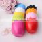 Wholesale cheap colorful eggshell shape plastic flower pots