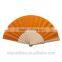 plastic wooden cheap promotional foldable hand fan