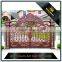 Custom Design Powder Coated Fancy Garden Gate Cast Aluminum Gate