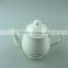 wholesale stock Cheap ceramic pot,white tea pot