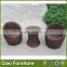 funky modern outdoor furnitue rattan coffee table set