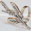 Decorative metal Napkin rings, wedding napkin ring, handmade napkin rings
