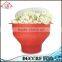 NBRSC Microwave Silicone Popcorn Popper Maker Collapsible Bowl with Handle Kitchen Tool Home DIY