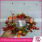 Natural material decoration candle holder harvest decoration for table/desk decoration