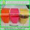 Promotional items fashion cheap silicone car seat hanging storage box/bin,silicone sundries bag for bathing use
