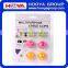 6pcs univeral solid line fixing clamp cable