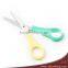 5.25" left hand promotional plastic handle student scissors (HA-07B)