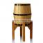 Professional and cheap Stainless beer oak wooden party used oak barrel