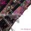 Fashion Jacquard Clasps Overbust Sexy Slimming Waist Steampunk Corset