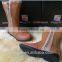 GZY stock lot high quality children leather boots